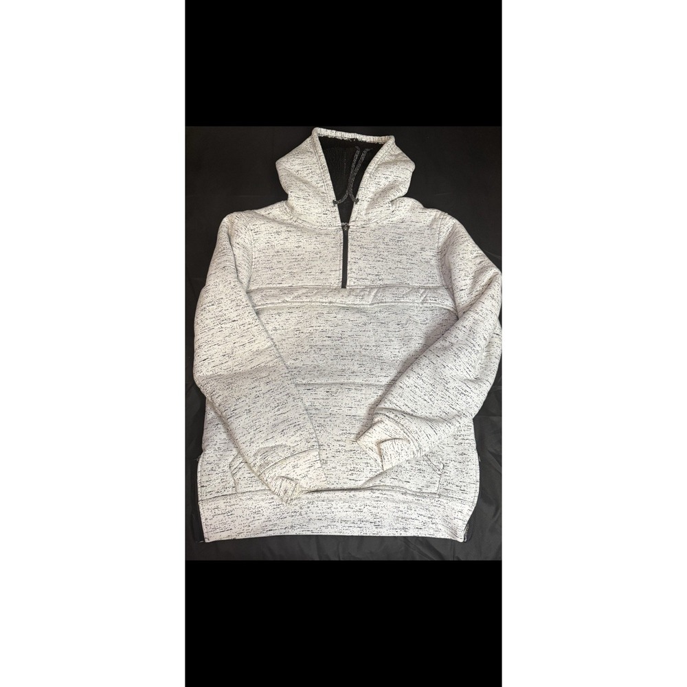Carbon Men's Small Quarter Zip with Zippers on Side Stylish Warm & Comfortable